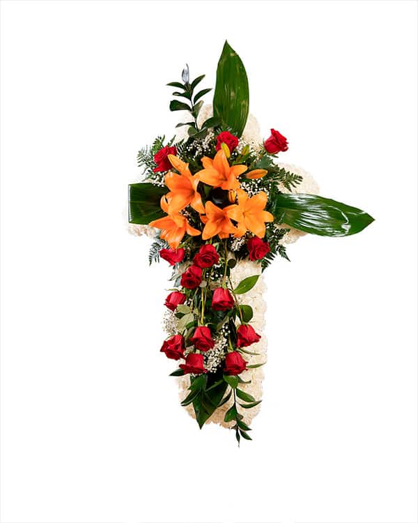 Cruz de Rosas Blancas